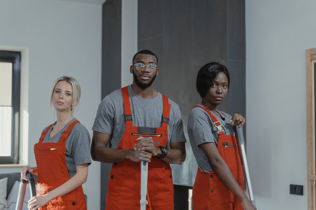 CleanCycle's professional, verified crew